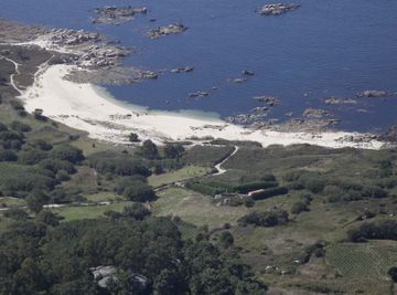 Camping O'Espiño playa Castiñeira